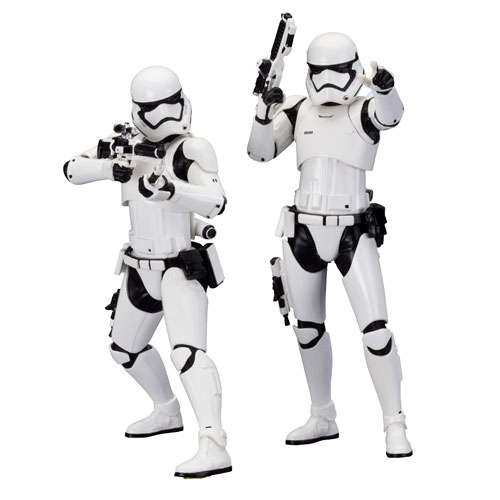 Star Wars: The Force Awakens First Order Stormtrooper ArtFX+ Statue 2-Pack